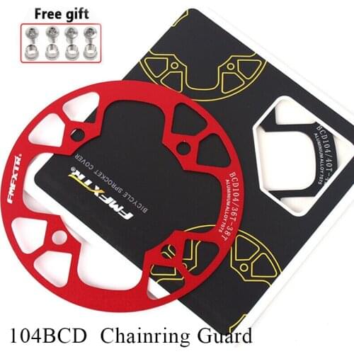 104BCD Bike Chainring Protection Cover 32T/34T 36T/38T/40T/42T MTB Bicycle Guard Chainwheel Protector bike part