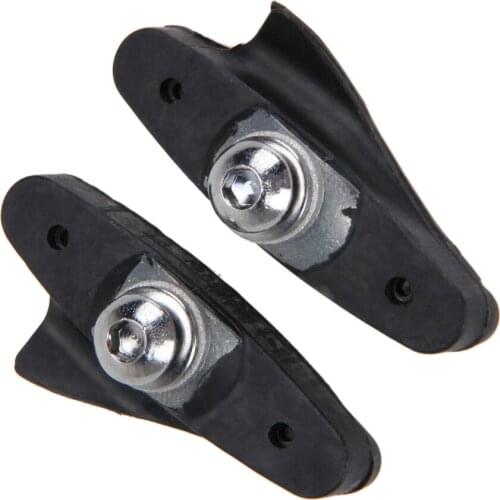 2PCS Mi.XIM MTB Mountain Road Bicycle Cycling Folding Bike V Brake Pads Holder Rubber Blocks C Clamp Durable Parts