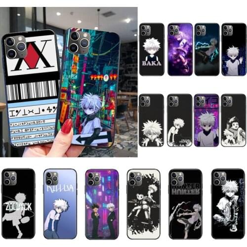 Hunter X Hunter Killua Zaoldyeck Phone Case for iPhone 11 12 mini pro XS MAX 8 7 Plus X XS XR