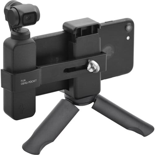 Phone Holder Clip for Osmo Pocket 2 Foldable Tripod Gimbal Bracket Mount Quick Release Design for DJI Osmo Pocket Accessories