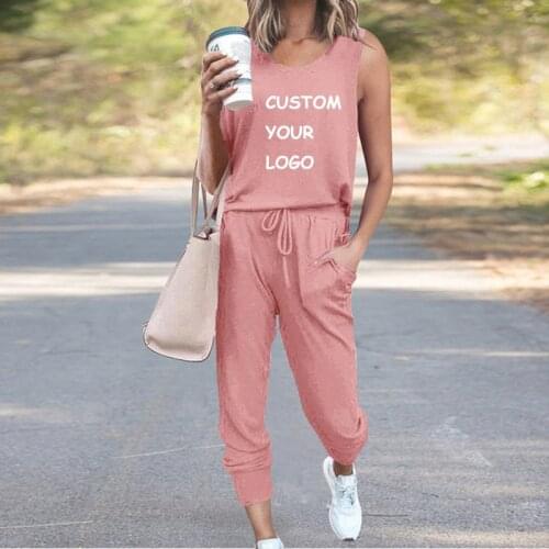 2021 Summer New Womens Short-Sleeved Suit Loose Solid Color Sleeveless Casual Suit Home Sports and Leisure Two-Piece Track Suit