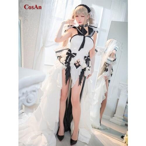 New Arrival Hot Game Azur Lane HMS Formidable Cosplay Costumes Sweet Gorgrous Formal Dress Female Role Play Prop Clothing S-XL