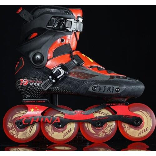 Original JUF 70 Roller Skates Slalom Sliding Inline Skates Adult Kids Roller Skating Shoes FSK Patines Good as SEBA