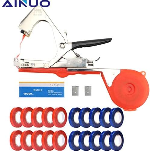 Garden Tools Garter Plants Plant Branch Hand Tying Binding Machine Minced Vegetable Tapetool Tapener Tapes Outdoors