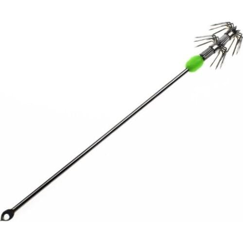 Strong stainless steel double layer umbrella hooks combo for Ocean boat fishing sleeve fish tools 100 combo