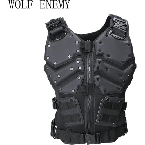 Unloading Airsoft Tactical Military Molle Combat Assault Plate Carrier Tactical Vest Body Molle Armor Cs army Outdoor Hike Vest