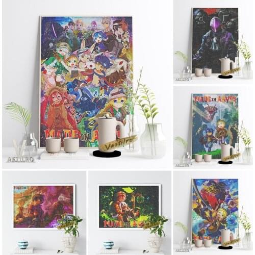 Made In Abyss Fantasy Comic Anime Poster Japanese Manga Print Art Canvas Painting Modern Kids Room Wall Art Home Decor Fans Gift