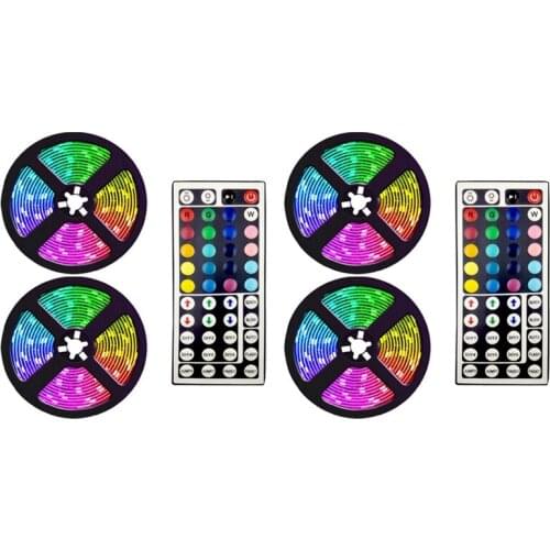 10M Led Strip Lights with 44 Keys Controller Flexible Color Changing RGB Light Strips for Party DIY Decoration