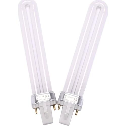 2/3PCS Professional Electronic Replacement Tubes Nails Art Polish Manicure Nail Dryer UV Lamp 12W 9W Light Bulb