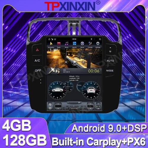 4+128G For VW Polo 2011-2018 Tesla Android Vertical Stereo Car Audio GPS navigation Multimedia Player Auto Radio Headunit