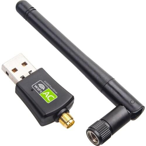 Free Driver Wifi Adapter Antennas Internet Ethernet 600Mbps 2.0 Lan Network Card USB Support Windows MAC OS