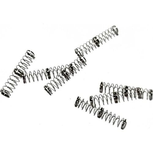 100pcs Two Stage Extension Spring For Mechanical Keyboard Customized Switches Double Section Springs 58g Bottom Force
