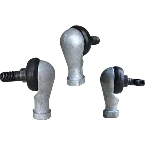 2PCS 8mm M8x1.25 right hand thread angle ball joint