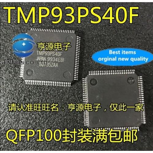 2PCS TMP93PS40 TMP93PS40F QFP100 in stock 100% new and original