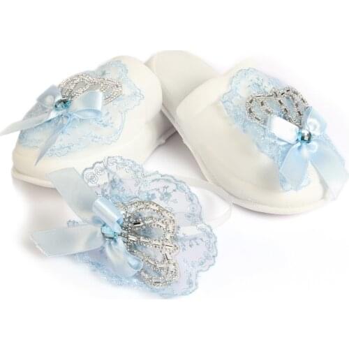 Women Slippers Crown Special Design Guipure for Pregnant Women Crown Brooch for Postpartum Photo Shoot