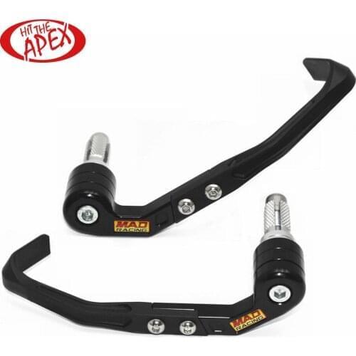 CNC 7/8" Brake Clutch Levers Protector Hand Guard For Kawasaki Ninja ZX6R ZX-6R