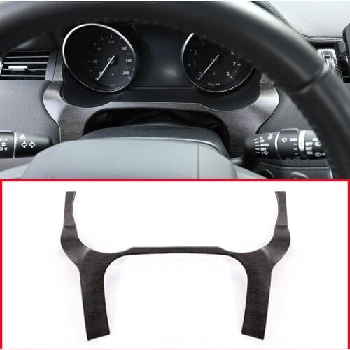 Oak Wood Style ABS Plastic Dashboard Decoration Frame Cover Trim For Landrover Range Rover Evoque 2012-2019 Car Accessories