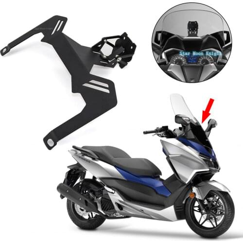 For Honda For Forza 125 250 300 MF13 2018-2020 Accessories phone holder Windshied Mount Navigation Bracket GPS Smartphone Holder