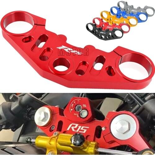 For YAMAHA YZFR15 Motorcycle CNC Protection Plate direction modification Performance triple clamp YZF R15 V3 2017 2018 2019 2020