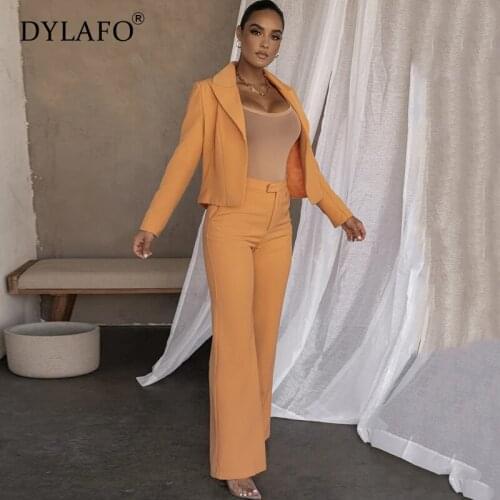 DYLAFO Women's Office Trouser Suits