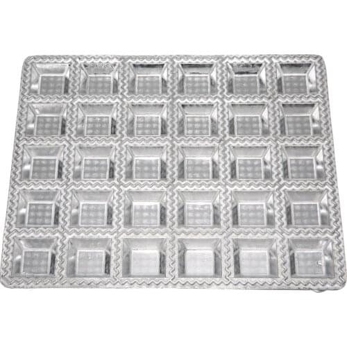 Silver Dumpling Mold Ravioli Maker Gadgets Fast Press Pasta Pie Dumpling Making Tools for Kitchen Cooking Tooll