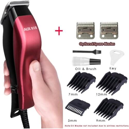 Hot Sales Powerful Electric Hair Trimmer for Men Corded Hair Clipper Beard Trimmer Hair Cutting Machine Home Haircut Tools 220V
