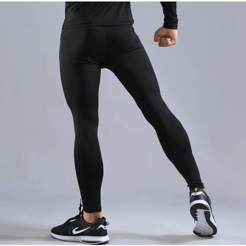Running Compression Pants Tights Leggings Sports Fitness Men Sportswear Long Pants Skinny Pants Gym Training Leggins Hombre
