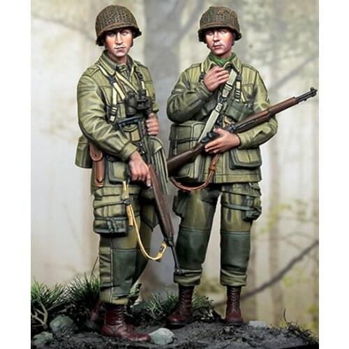 New Unassembled 1/35 ancient man include 2 Resin Figure Unpainted Model Kit