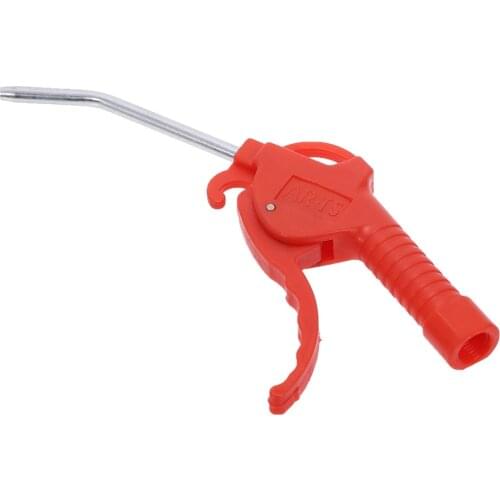 Pneumatic Metal Bent Tube Nozzle Orange Air Blow Dust Gun