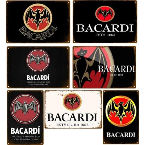 Beer Brand Poster Vintage Metal Tin Sign Rust Shabby Wall Signs Decor Bar Pub Garage Kitchen Art Plate Painting 20x30cm Plaques