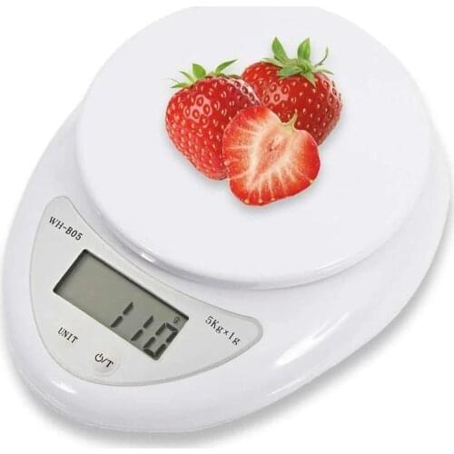 5kg/1g Precise Portable Digital Scale LED Electronic Scales Postal Food Balance Measuring Weight Kitchen LED Electronic Scales