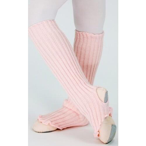 Professional Autumn Winter Legwarmer For Latin Ballet Yoga Ballerina Warm Legging Socks Knitted Dance-Sportswear For Girls Women