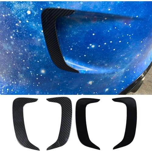 ABS Exterior Stickers Rear Bumper Wind Knife Cover Decoration Trim for Dodge Charger 2015-2020 Car Accessories