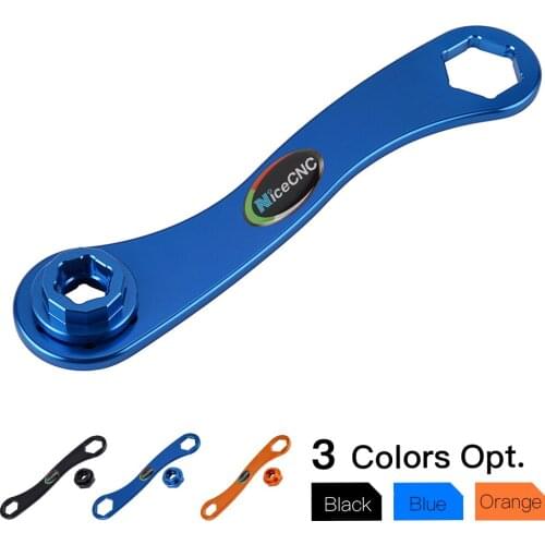 For HUSABERG TE FE 125-501 2009-2014 CNC Front Rear Axle Wrench Tool Spanner For HUSQVARNATE FE TC FC TX FX 125-701 2014-2021