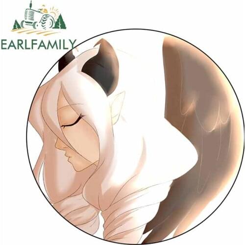 EARLFAMILY 13cm x 12.9cm For Anime Occlusion Scratch Car Stickers DIY Decal Vinyl Material Creative Sticker Motorcycle Decor