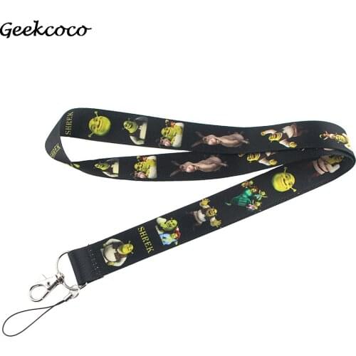 J1886 Cartoon Neck Strap Lanyards for keys ID Card Pass Gym Mobile Phone USB badge holder DIY Hang Rope