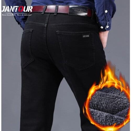 JANTOUR Mens Winter Jeans