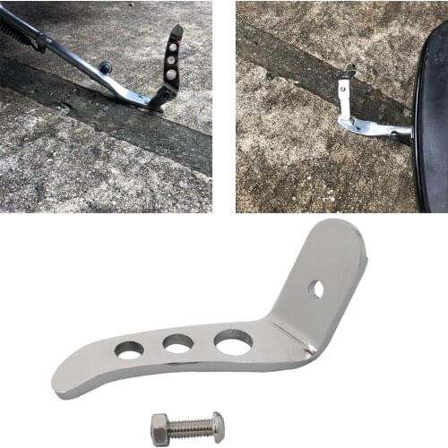 Motorcycle Kickstand Extension Kit for Harley Touring 1991-2020 FLHR FLHX Side Stand Extension Kit