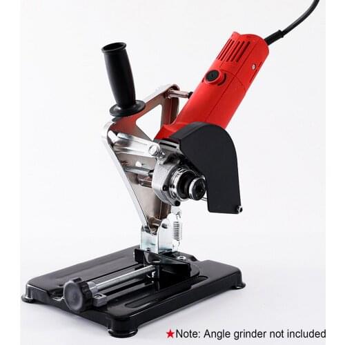 Angle Grinder Bracket For 100-125 Cutting Machine Angle Grinder Metal Base Power Tool Accessories Angle Grinder Modification