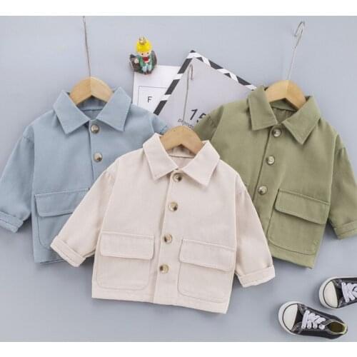 Lunoakvo Baby Boys Girls Clothes Spring Autumn Coat Kids Casual Sport Jacket Infant Cotton Clothing Childrens Toddler Costume