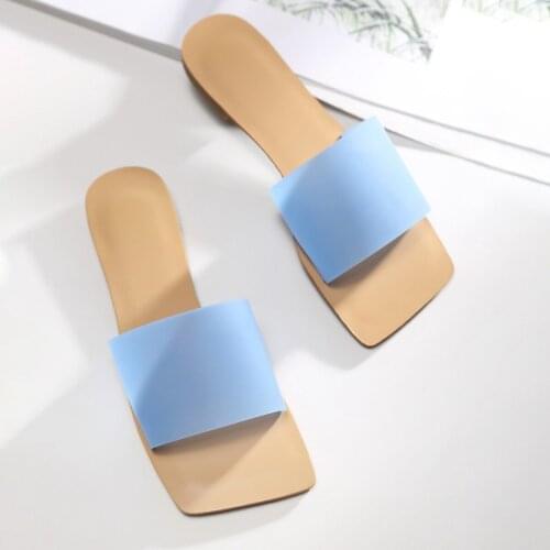 Fashion Women Slippers Flat Summer Shoes Female Outside Beach Slides Open Toe causal comfort Ladies Shoe 2019 summer