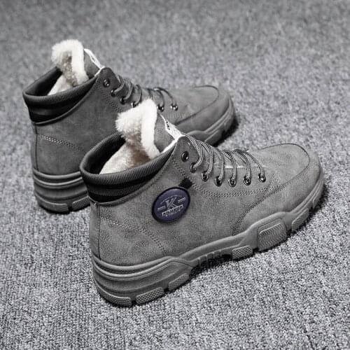 MOSTVEVY Mens Winter Boots