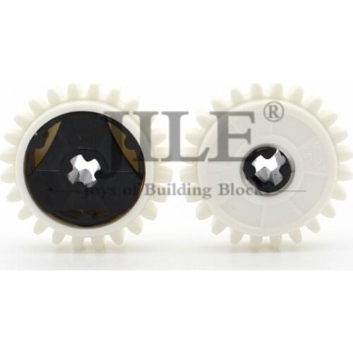 Moc Technic Gear 24 Tooth Clutch 60c01 Building Blocks Bricks Compatible Accessories Combination Mechanical with Science Toys