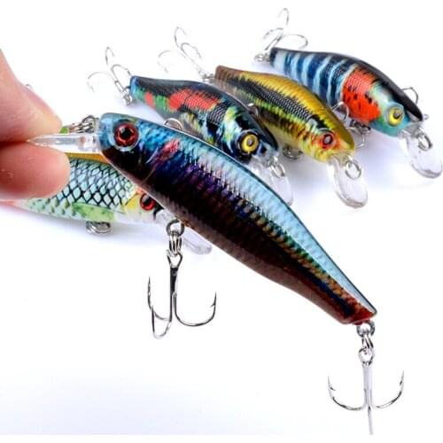 2020 New Minnow Fishing Lure Wobbler Relax Parts Color Decoration 3D Eyes Carp floating Artificial Hard Bait Minnow Crankbait
