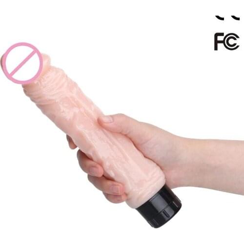 Strong 10 Speed G-Spot Stimulating Vagina masturbator Realistic dildo Vibrator big cock