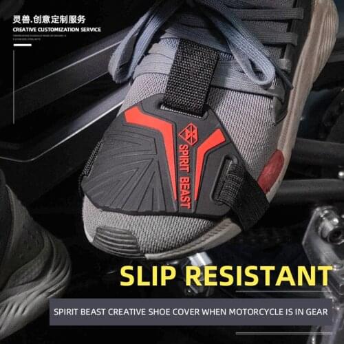 Spirit Beast Universal Motorcycle Shifting Riding Shoe Cover Gear Shoe Cover Refit Accessories Shift Non-slip Foot Cover