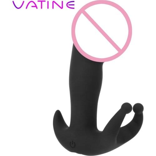 VATINE Prostate Massager Anal Plug USB Charging Female Masturbation Vibrator Butt Plug G Spot Climax Sex Toys for Women Men