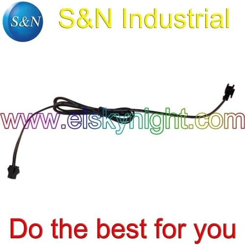 1 -10m el wire extender cable connect the el wire far from the el inverter/one sider male connector,another side femal connector