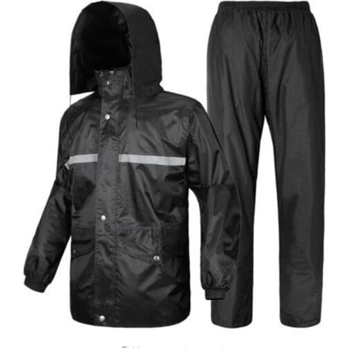 2019 NEW Motorcycle Waterproof Fashion Raincoats men and women Fission Rain Suit Double Layer Electric Bicycle Thickening cloth