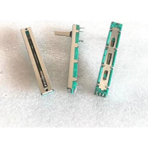 6pcs For behringer 626 Fader / For behringer DX626 Mixer Volume Putter Slide Potentiometer Fader A10Kx2 A102 A10K